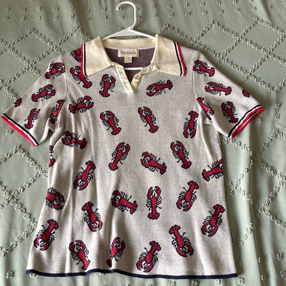 NWOT The reeds Lobster polo